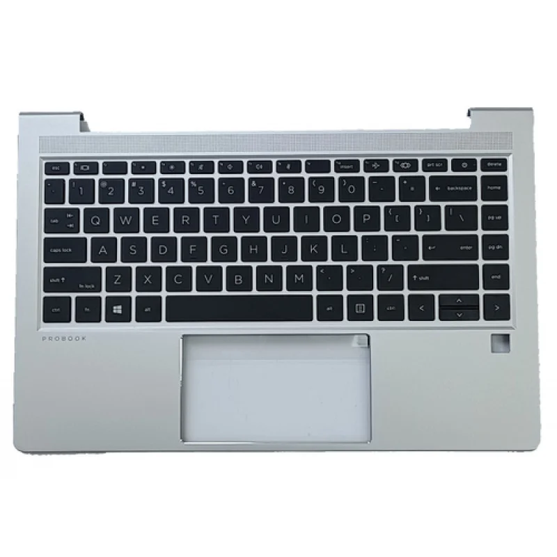 

A++ M23770-001 Новый чехол HP Probook 440 G8 445 G8 C с клавиатурой без подсветки