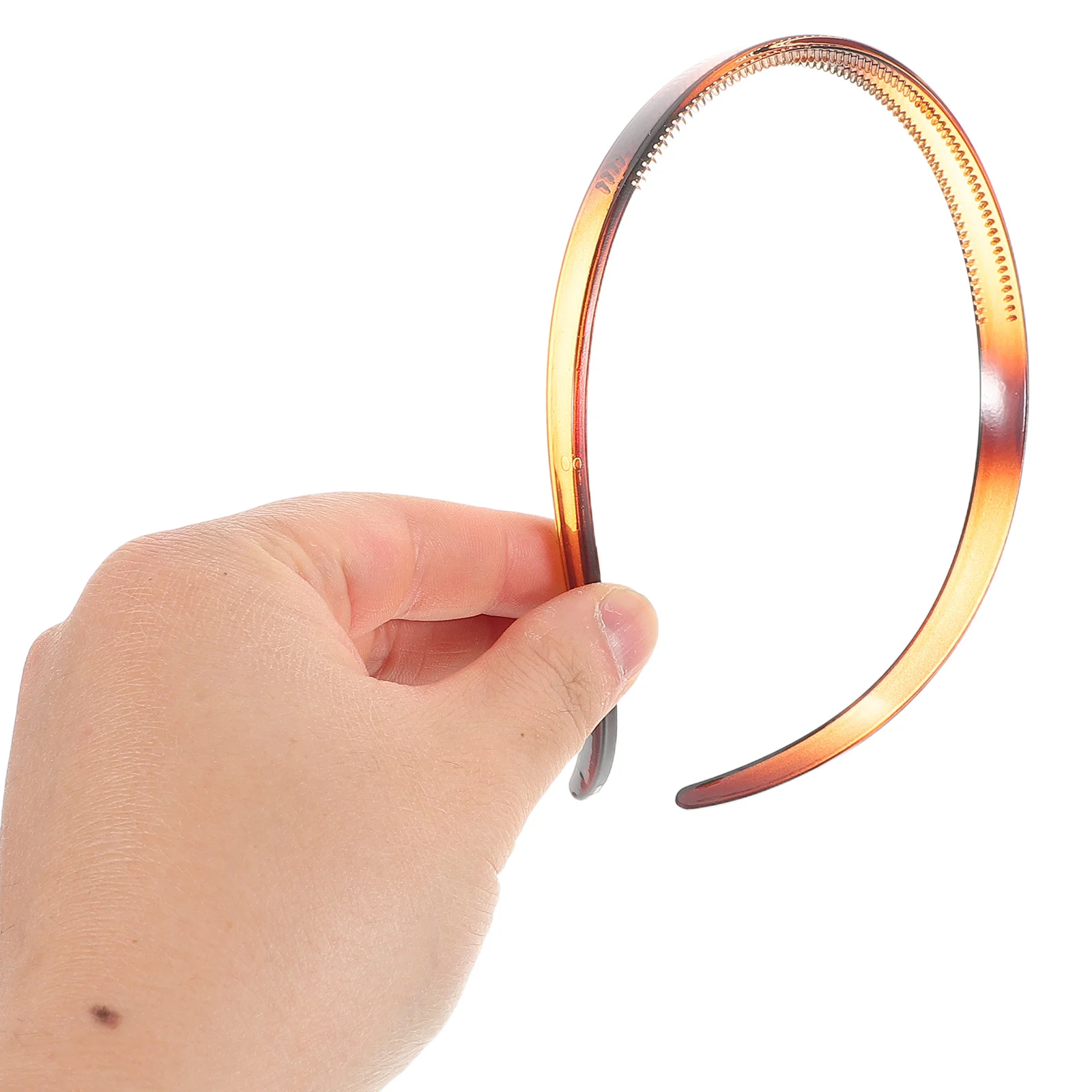 

3Pcs Anti-Slip Hair Clip U-Shaped Teeth Design No Pressure Non-Pulling Headband for Women Fashion Thin Hairbands Daily Sports