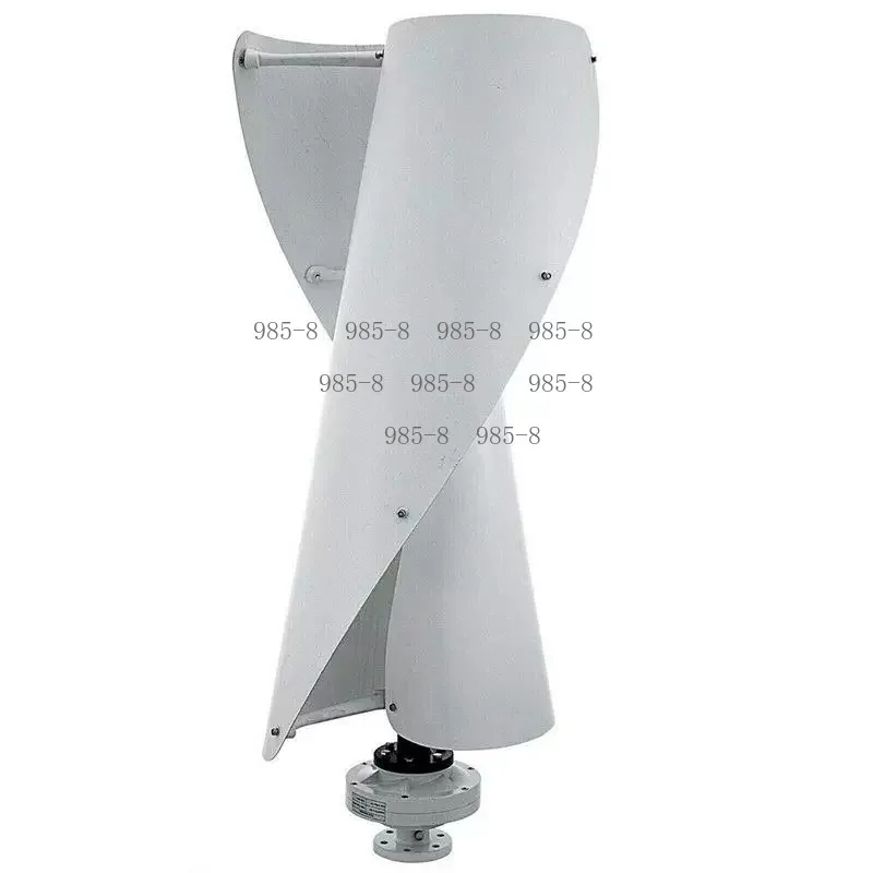 Single 500W & Single 1000W V-Shaped Wind Turbine, 5KW Solar Wind Hybrid Power Supply System