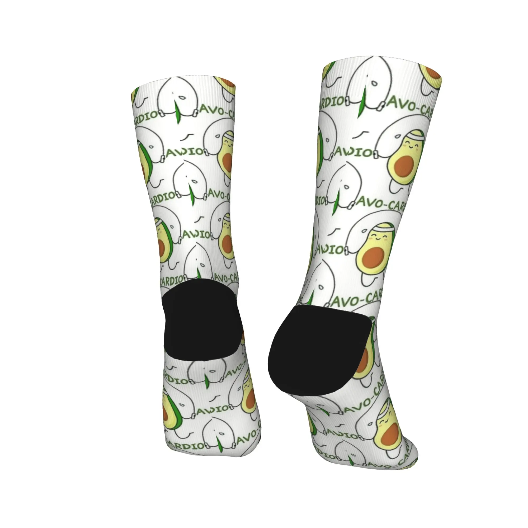 ถุงเท้าออกกำลังกาย Avo-cardio ลายอะโวคาโด ถุงเท้ากระโดดเชือก ถุงเท้าผู้ชาย ถุงเท้าใส่สบาย ถุงเท้าฤดูหนาว ถุงเท้าสเก็ตบอร์ด ถุงเท้ากันลื่น