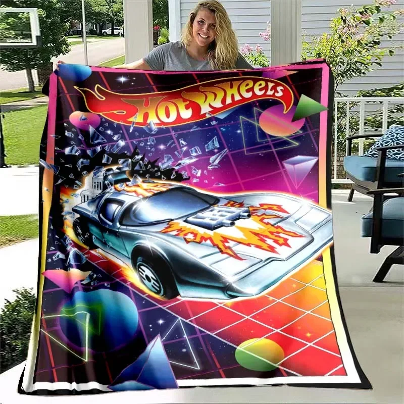 

Hot Wheels Cars printed blanket bedroom living room home decor picnic blanket children's room bed blankets luxury birthday gift