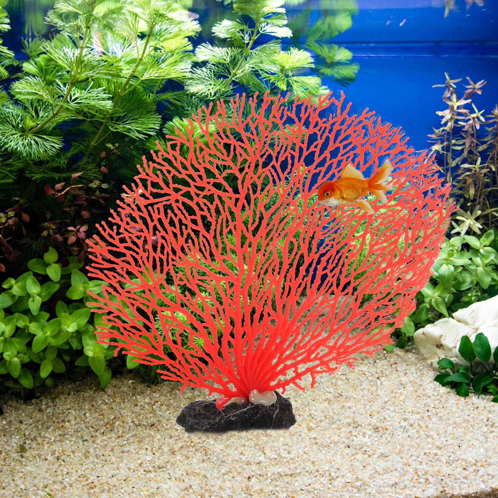 

Simulated Coral Wall Decorative Plants for Aquarium PVC Creative Tank Artificial Reef Underwater Fish Tank Plant