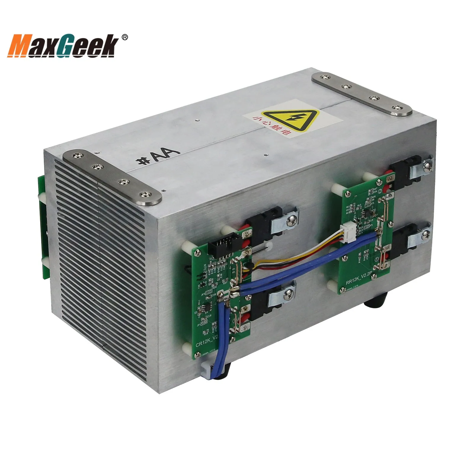 Maxgeek 1600W Electronic Load Battery Discharger With 12V Power Supply Compatible With 1000W 800W 400W TEC-80K