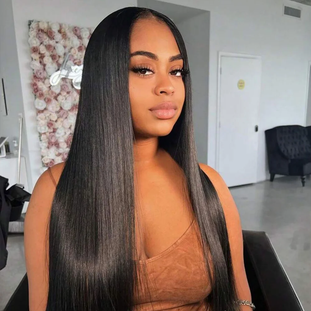 Прямые передние парики на сетке 13 х6, человеческие волосы плотностью 200, прозрачные на сетке, естественного цвета, предварительно выщипанные передние парики, человеческие волосы для женщин