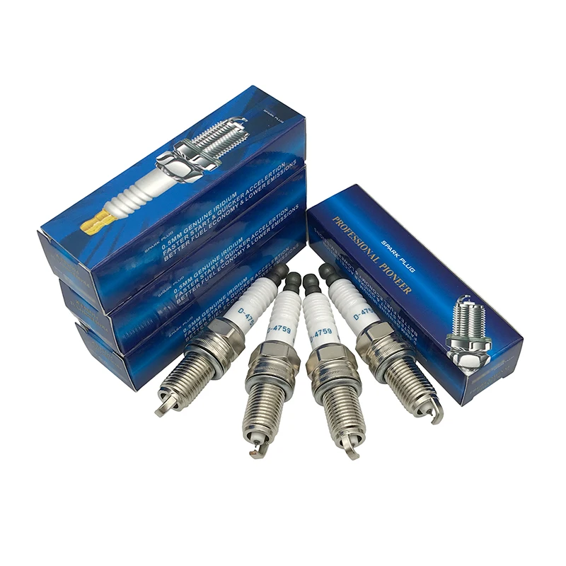 4Pcs รถ Iridium Power Spark Plug BKR6EIX11 4272 Fit สำหรับ CHEVROLET TOYOTA MITSUBISHI LEXUS FORD ACURA AUDI รถ Plug BKR6EIX-11