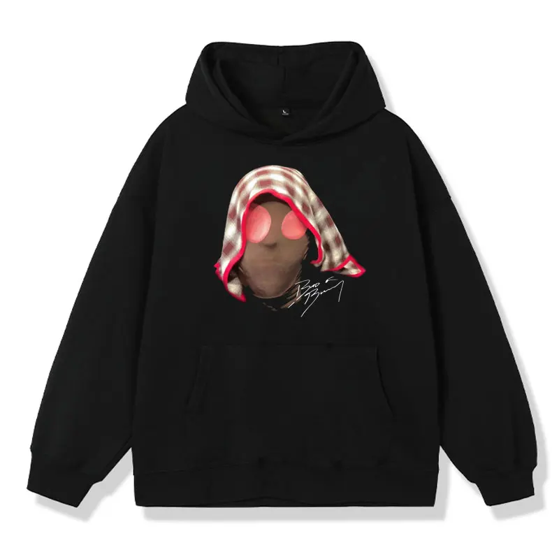 

Rapper Bad Bunny Nadie Sabe Print Hoodies Men Women Nadie Sabe Lo Que Va A Pasar Manana Hip Hop Sweatshirts Oversized Pullover