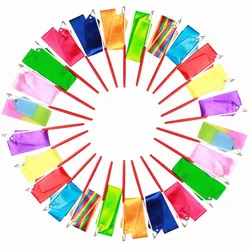 Cintas coloridas para gimnasia, cinta de baile, arte rítmico, varilla de serpentina, palo de arco iris, entrenamiento de Ballet, gimnasia, 2M, 4M, 6M