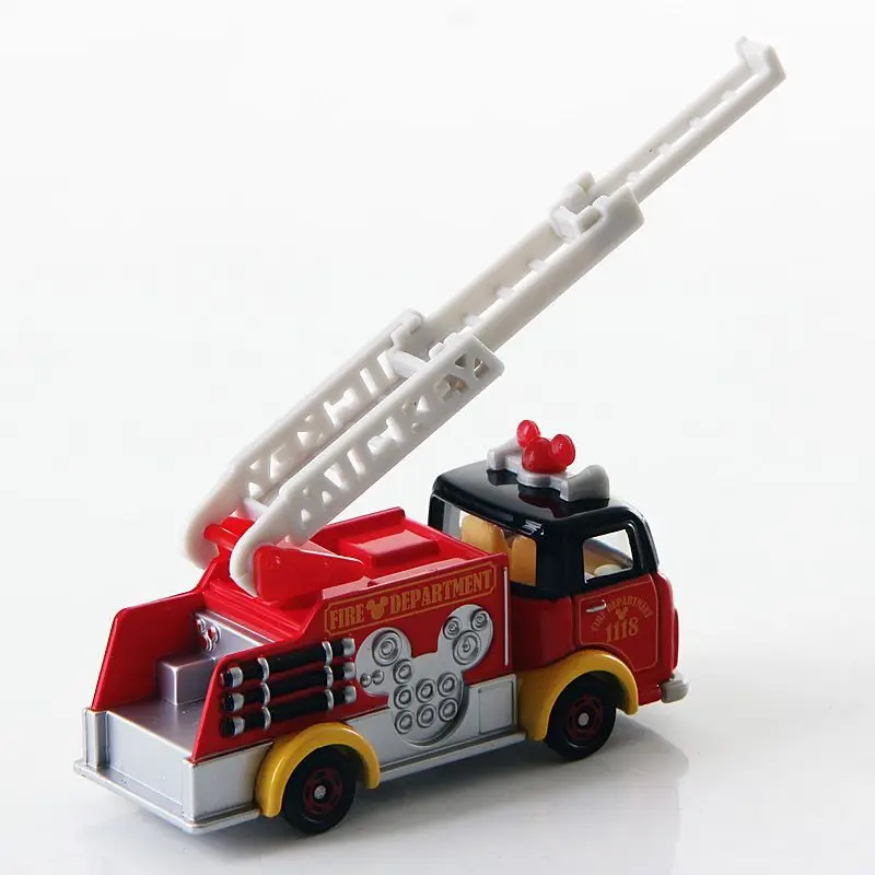 TAKARA TOMY Tomica DISNEY moteurs DM-17 Mickey échelle aérienne camion de pompier alliage jouet véhicule à moteur moulé sous pression modèle en métal
