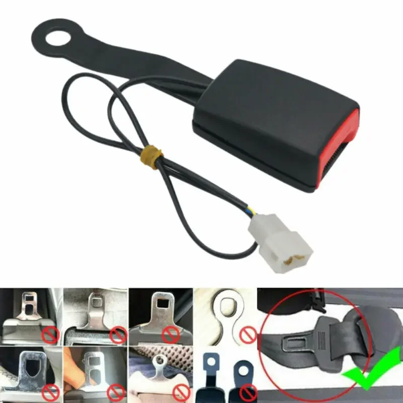 175 مللي متر العالمي مقعد السيارة حزام قفل السيارات سلامة السيارة مقعد قفل Camlock مقعد حزام مشبك المقبس موصل قابس