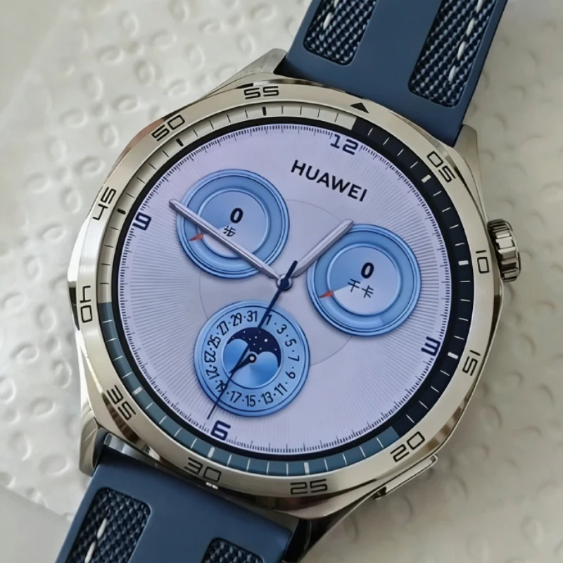 Reloj inteligente HUAWEI WATCH GT 5 de 46 mm, pantalla AMOLED de 1,43 pulgadas, batería con 14 días de duración, salud femenina, monitor del sueño, salud cardíaca, 5 ATM/IP69K, NFC, Bluetooth 5.2, GPS/GALILEO, iOS y Android. 4