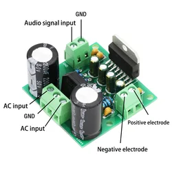 Double 12-36V TDA7294 Mono Digital Power Amplifier Board HiFi Audiophile 100W High Power Hi-Fi Sound Amplifier Module