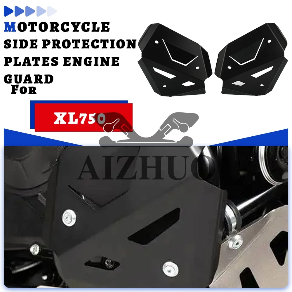 For Honda XL750 TRANSALP 2023-2024-2025 Aluminium Side Protection Plates Engine Guard Accesorios Para Motocicles