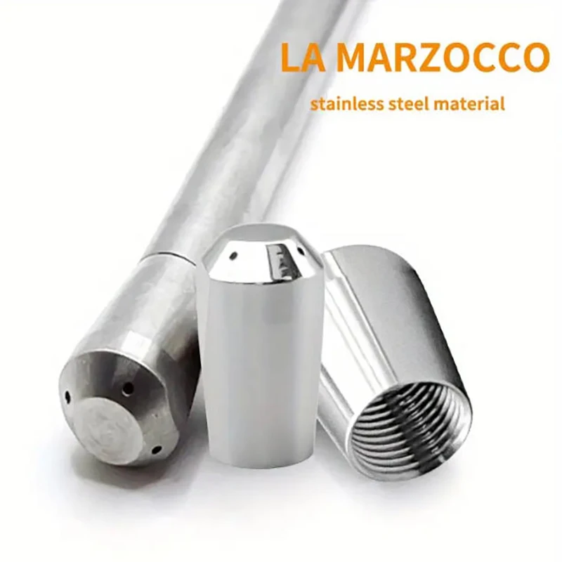 Coffee Maker Steam Nozzle Stainless Steel Multiple Holes Tip Milk Foam Spout Coffee Machine Nozzle For La Marzocco Gs3/Pb/Micra