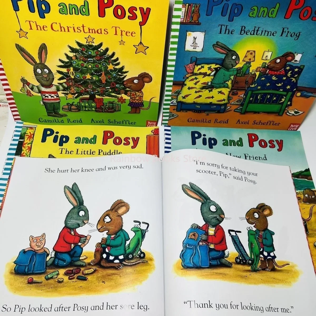 Imagem -03 - Pip e Posy 10 Livro sobre a Versão em Inglês para Fornecer Áudio Gratuito Suporte para Little da Ray Little Tadpole Livro