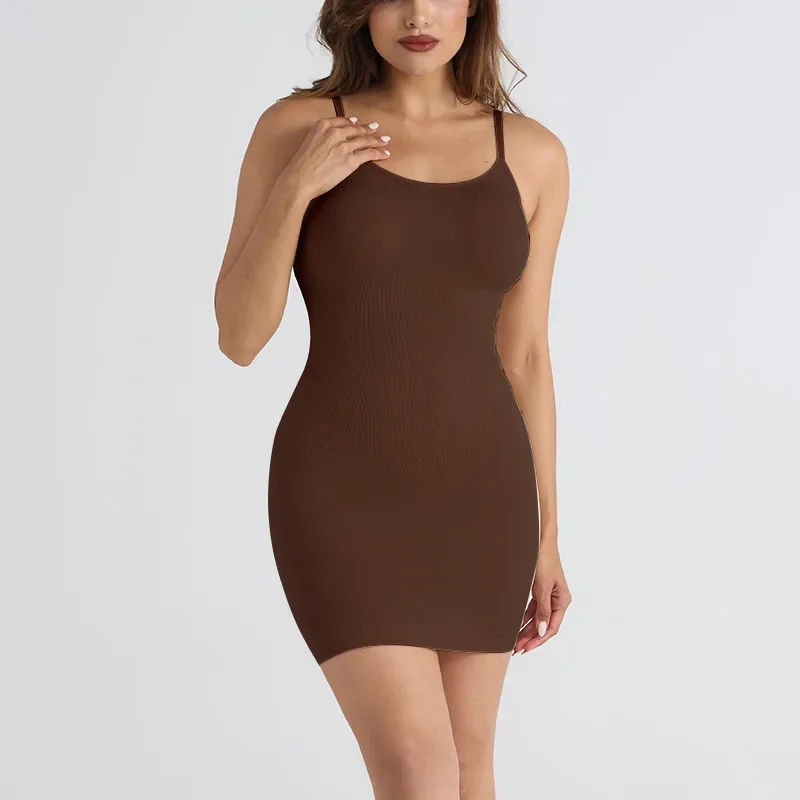 Womens Yoga Skirt Seamless Tummy Control Body Shaping Clothes Sexy Pure Desire Style Dress Fitness Clothes Gym Set Women Tights