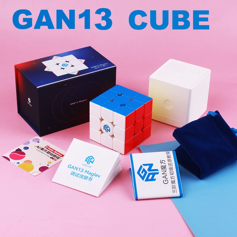 GAN13-Cube Magique Magnétique Maglev 3x3, Puzzle de Vitesse Professionnel 3x3x3, Jouets pour Enfants, Cadeau