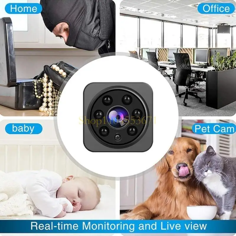 

Лучший продавец 1080P Wi-Fi Мини-камера Ночное видение Мини-камера Домашняя безопасность Обнаружение движения