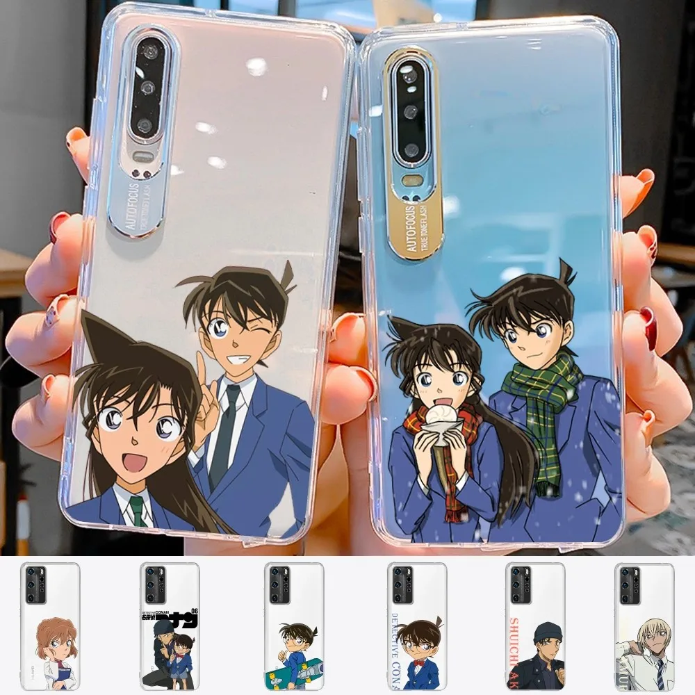 Anime Detective Conan Phone Case for Samsung S10 20 22 23 A10 40 for Xiaomi10 Note10 for Huawei P50 20 Honor60 70