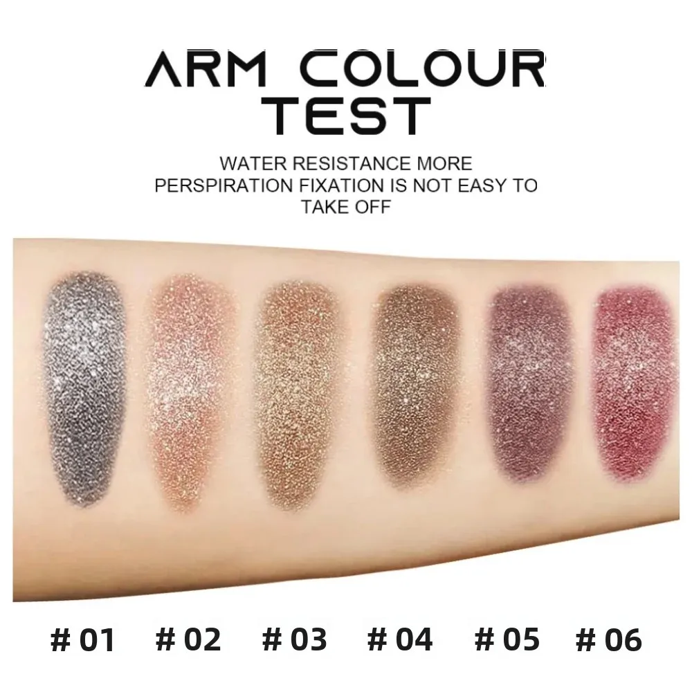 Zestaw kredki do makijażu Fit Colors Multi Purpose, perłowy cień do powiek w sztyfcie, szminka do ust i powiek Lying Silkworm.