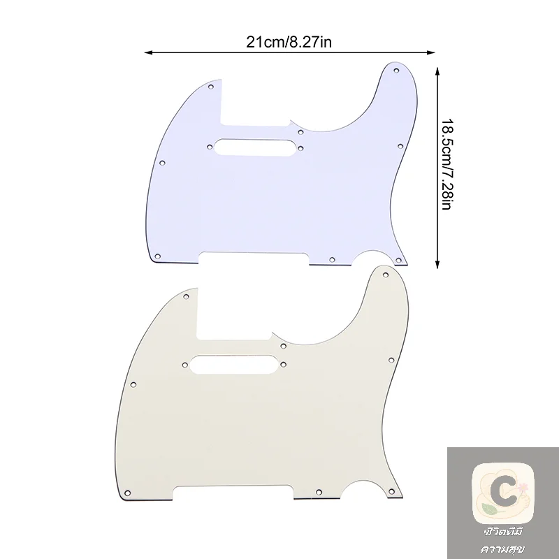 2026 هوا هوا الغيتار الكهربائي Pickguard لوحة الصفر مع مسامير Pickguard ل المذيع القياسية الحديثة نمط الغيتار الكهربائي #6