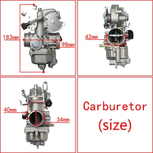Honda Carburetor, CBX200 NX200 CBX200S XR200 XR250 XL250 XL250RE XL250RG XL250RH XL 250 XL 250R XL250S XL 250S XL250KO 10 Hauptverkäufe GSR Vergaser 125 - №8