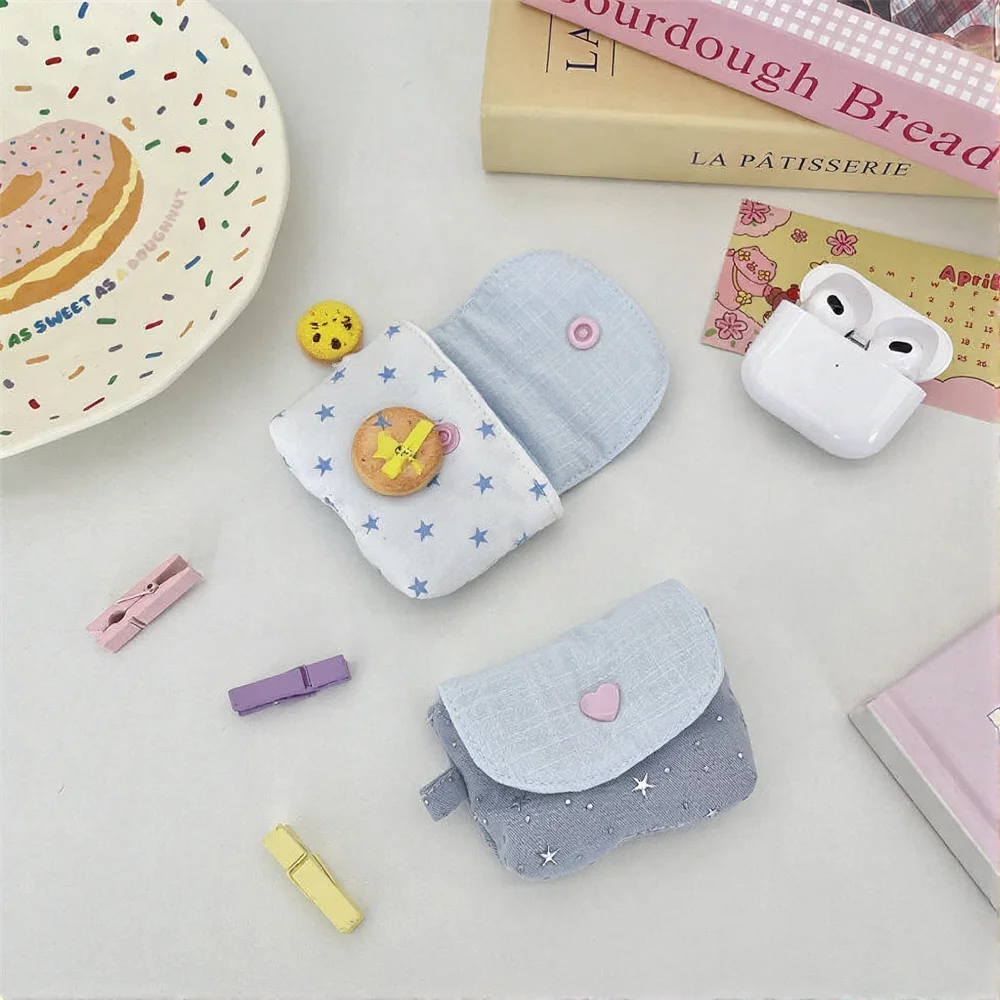 حقيبة سماعة أذن من القماش الناعم لأجهزة Airpods 2/3/2 Pro سماعة لاسلكية تعمل بالبلوتوث حقيبة تخزين حقيبة صغيرة #5