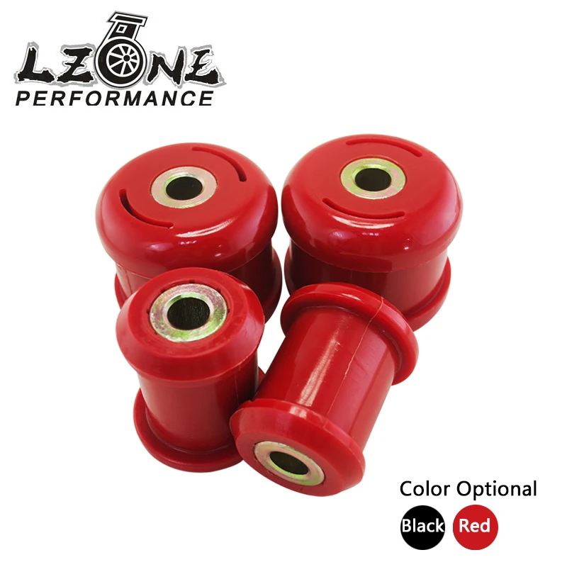 LZONE - Front Lower Control Arm Bushings FOR Honda Civic 01-05 FOR Acura RSX 02-06 Polyurethane BLACK,RED JR-CAB02