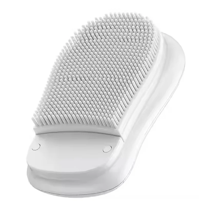 Escova de limpeza de ondas sonoras, purificador elétrico, massagem corporal doméstica, ferramenta de chuveiro esfoliante
