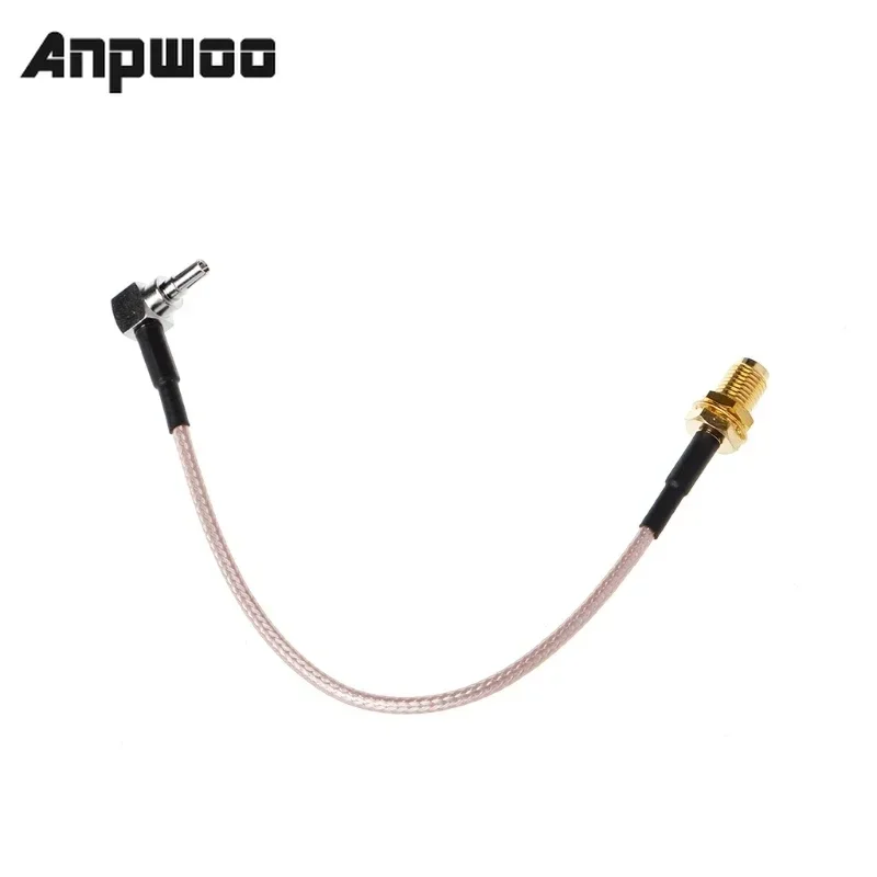 Anpwoo Sma Vrouwelijk Naar Crc9 Haakse Connector Rg316 Pigtail Kabel 15Cm/20Cm/30Cm/50Cm/100Cm Kiezen