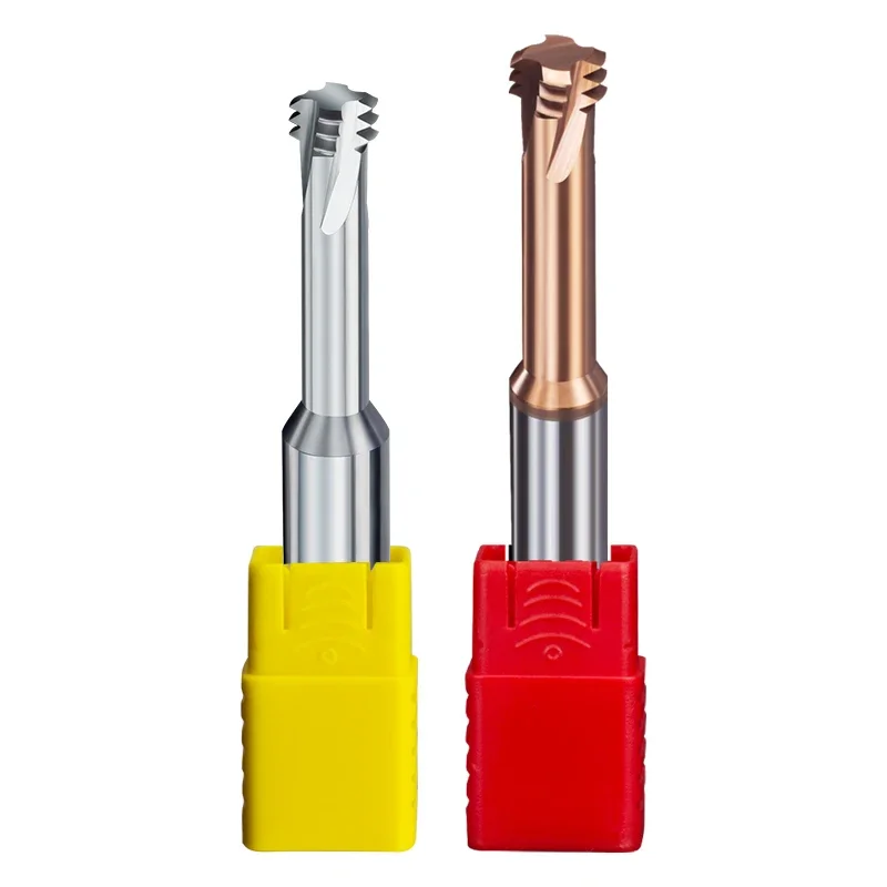 New DLC M1-M16 HRC60 Tridentate Thread router bit Three Teeth Aluminum Processing Tungsten Steel Thread Mills CNC Router Bits