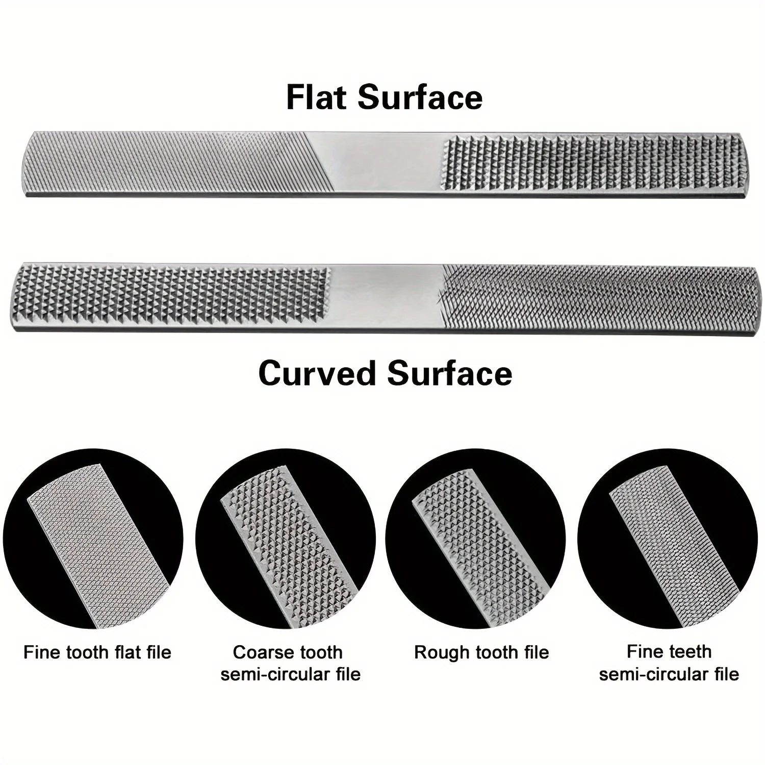 The four-sided tool is equipped with a scraper, abrasive particles, which are easy to grind. It is suitable for woodworking