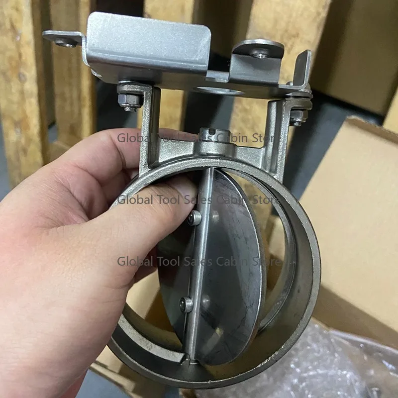 

10PCS/Lot Electric exhaust control valve Electric Valve Body 3.5 inch 89mm Excellent sealing Exhaust Control Valve