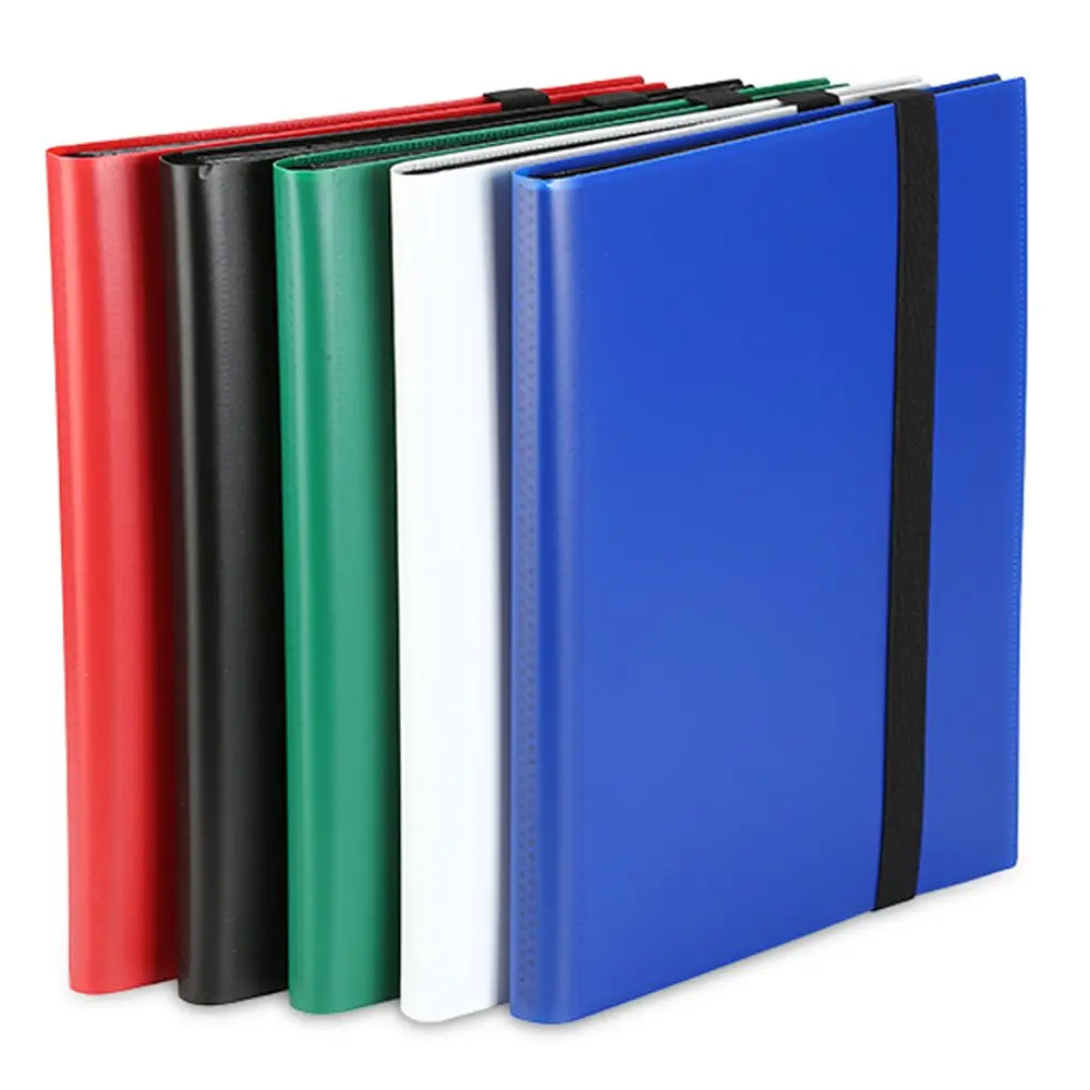 360 Pockets Side Loading Cards Colourful Board Games Cards Folder Collection Album With 9 Pockets Pages PKM/YGO CARDS