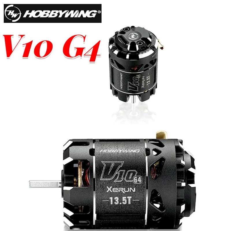 

Original HobbyWing XeRun V10 G4 13.5T 17.5T 21.5T Sensored Brushless Motor for RC Cars