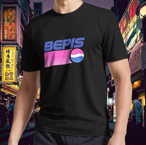 Bepis Cola Official Logo Classic T-Shirt Funny Logo Tee Men's T-Shirt