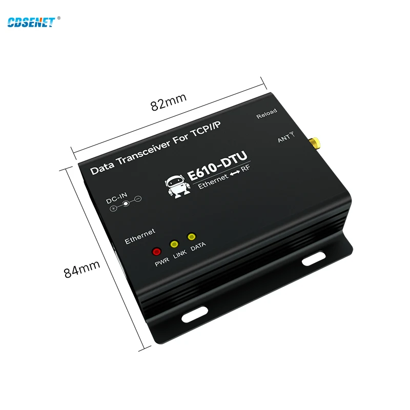 Imagem -02 - Rádio Digital sem Fio 433mhz Cdsenet E610-dtu 433c30e Transmissão Contínua de Alta Velocidade 30dbm de Longa Distância 10km Udp Mqtt Tcp