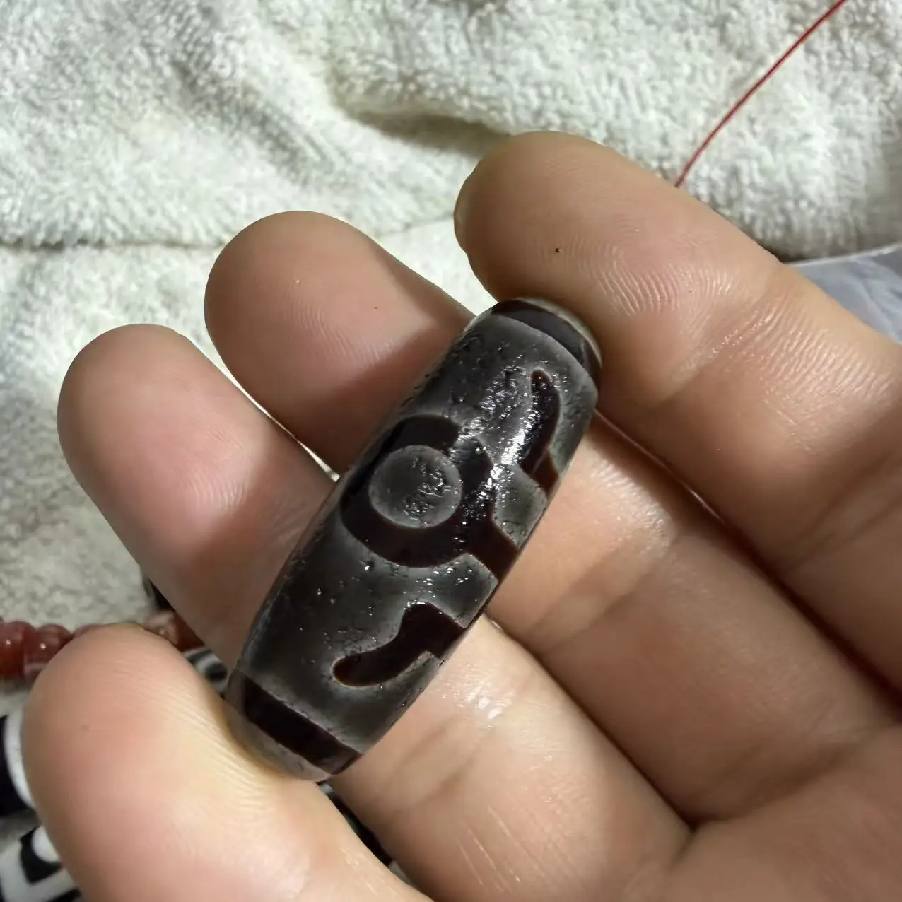 Old Surface Natural Tibetan Big men Dzi Beads for making diy Jewelry Weathered Surface Grade AAA