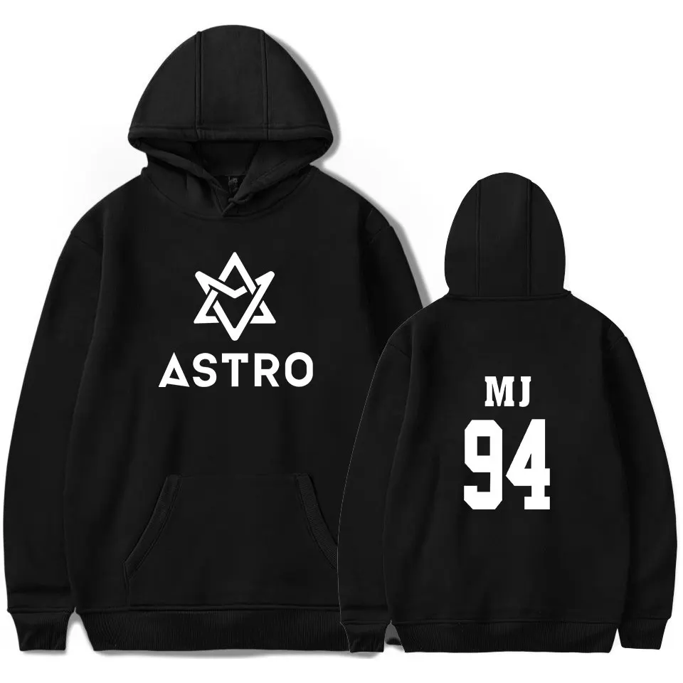 Sudadera con capucha con estampado de grupo de estrellas ASTRO para hombre y mujer, ropa de calle informal, Jersey Harajuku, Kpop, Moletom