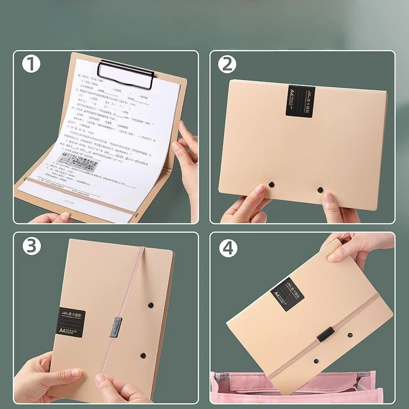 

applicableA4/A5 Foldable Folder - Business Document Organizer with Accordion Design, Student Exam Paper Holder Sketch Pad