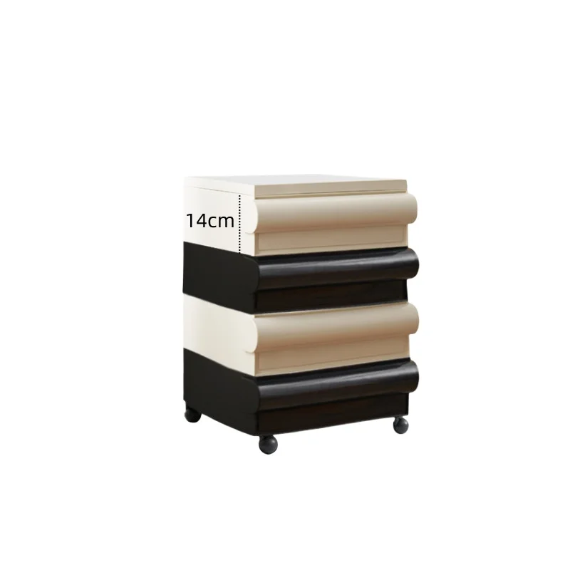 Italian sofa side table bedside table removable coffee sofa small side side light luxury premium living room dining