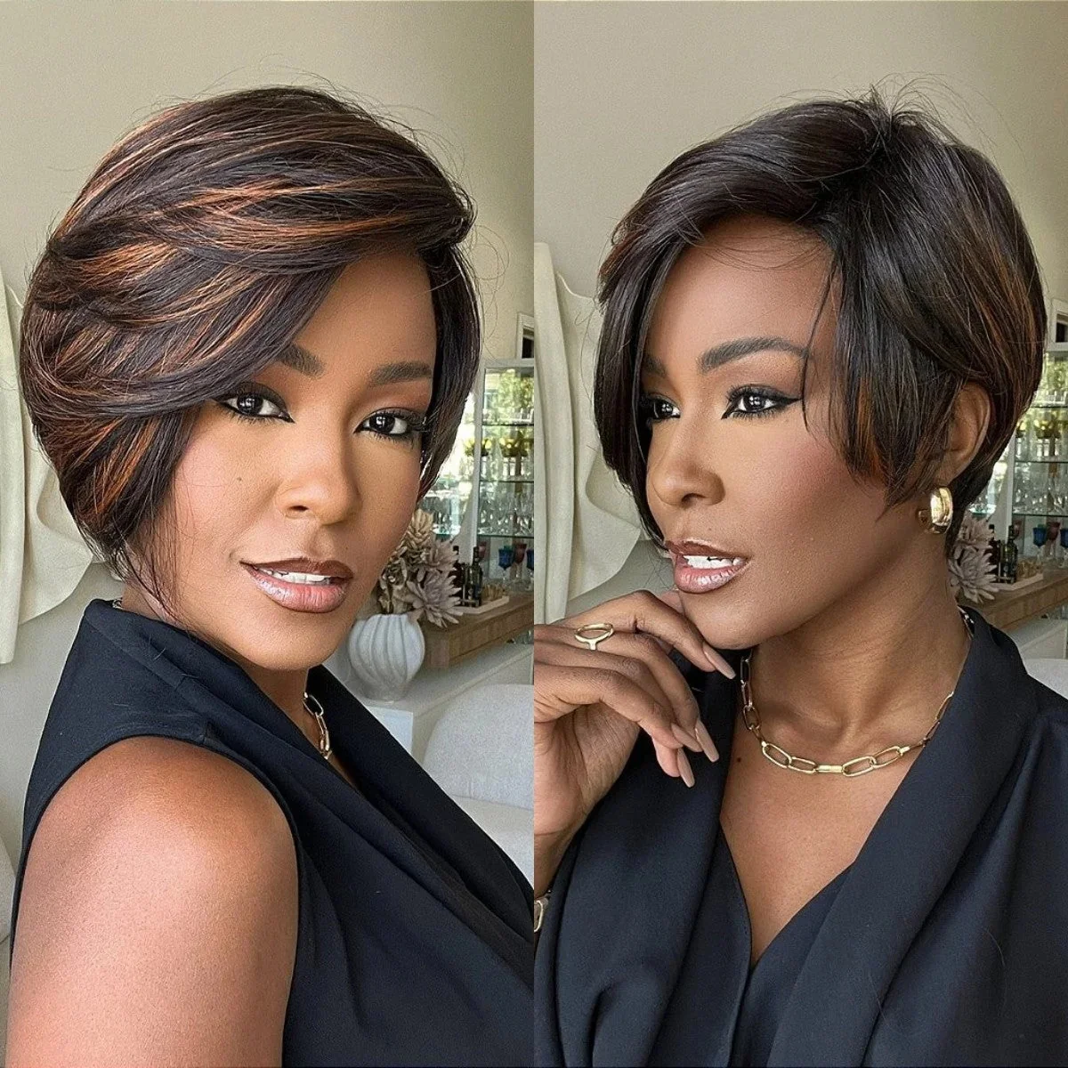 glueless-side-part-pixie-cut-human-hair-wig-brown-highlight-layered-short-bob-wig-pre-plucked-hairline-180-density-lace-wig