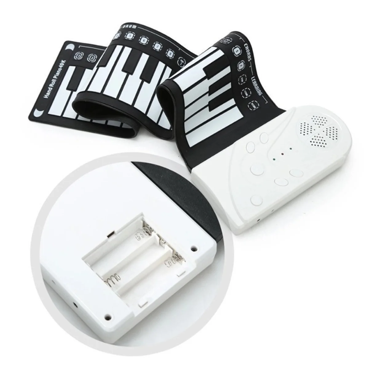 

Roll Up Piano 49 Keys Electric Piano Keyboard Portable Keyboard Piano Keyboard Piano for Beginners