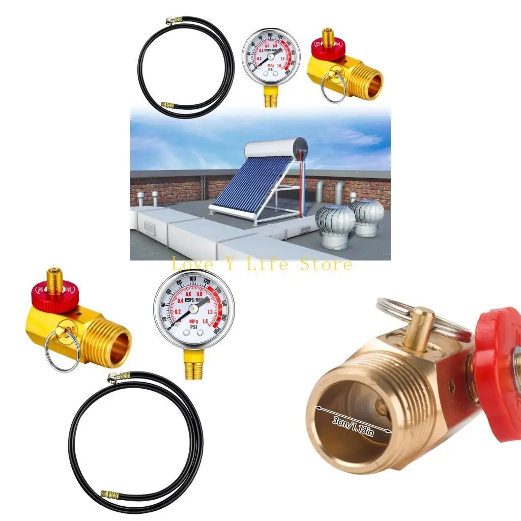 

L74C Практический набор для ремонта клапанов воздушных резервуаров с получением датчиков и предохранительных клапанов для для