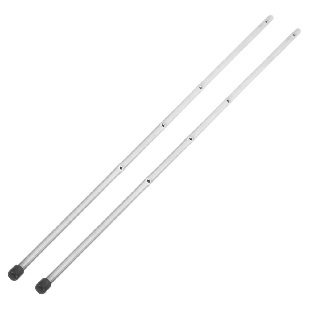 

2 Pcs Foosball Machine Soccer Pole for Replace Table Football Supply Accessories Folding Accessory Rod Iron Child Metal