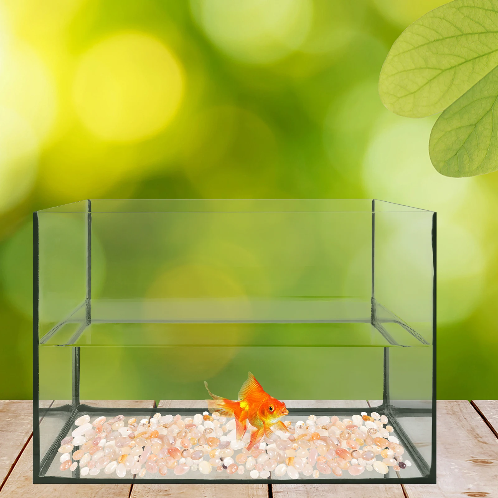 

1Set Agate Natural Pebbles Polished Stones Aquarium Soil Moisture Retention Decorative Gravel Hydroponics Plant Pots