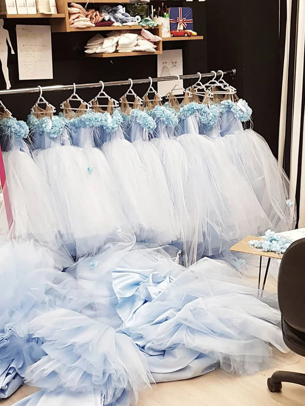 Vestido de flores hinchadas de tul para niña, manga corta, vestido de fiesta de boda, vestidos bonitos para niña, fiesta muy elegante