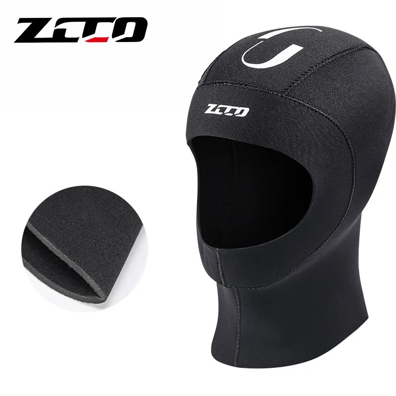 

ZCCO 3mm Men's and Women's Surfing and Diving Hat Sun Thickened and Warm Winter Swimming and Diving Head Covers