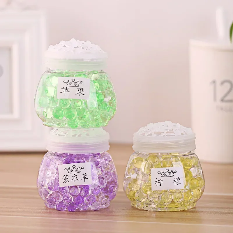 Car Fragrance Ornaments Crystal Fragrance Beads Air Freshener Bedroom Lasting Fragrance Car Deodorant Aromatherapy