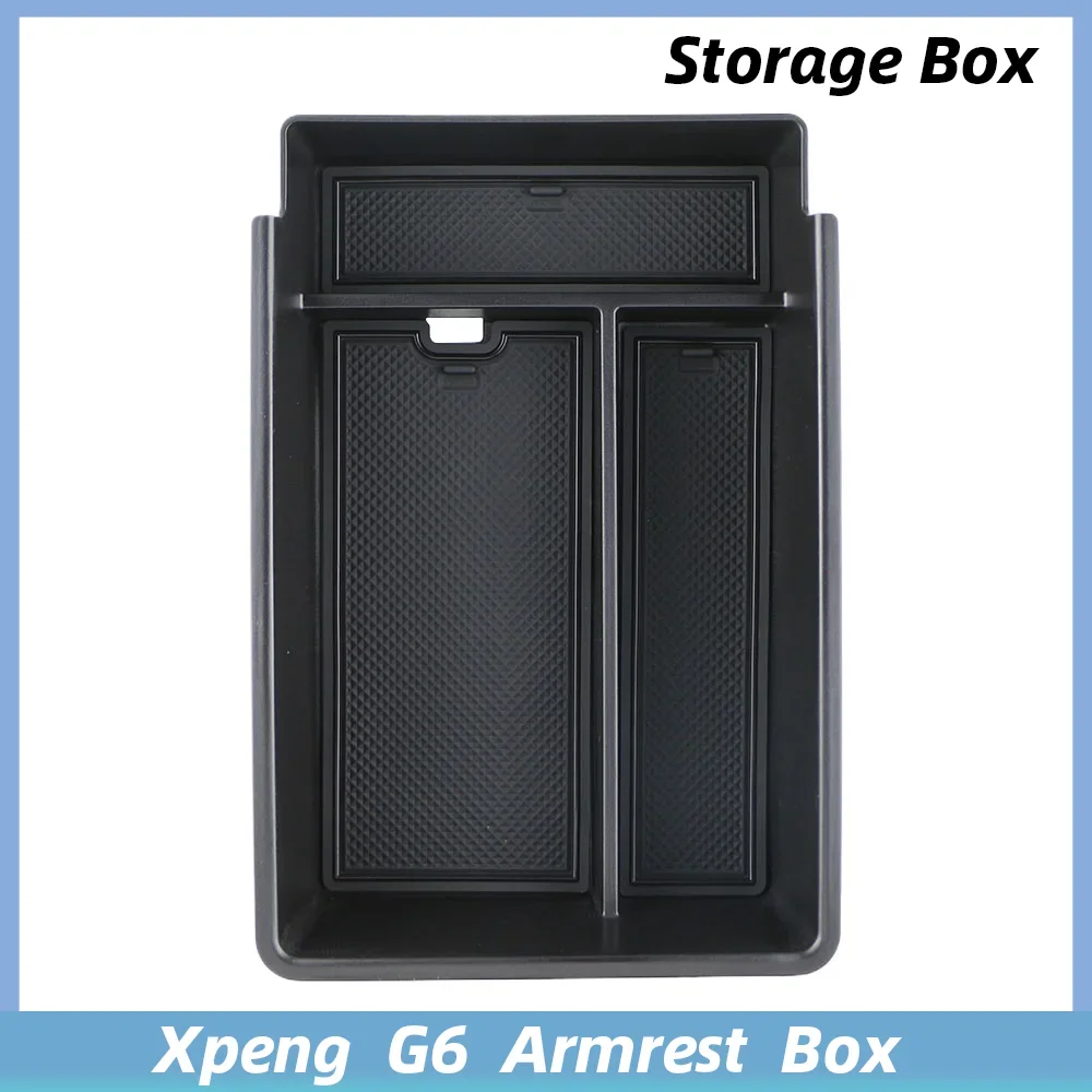 

For Xpeng G6 Car Armrest Storage Box Car Central Armrest Storage Box Content Center Console ﻿Accessories