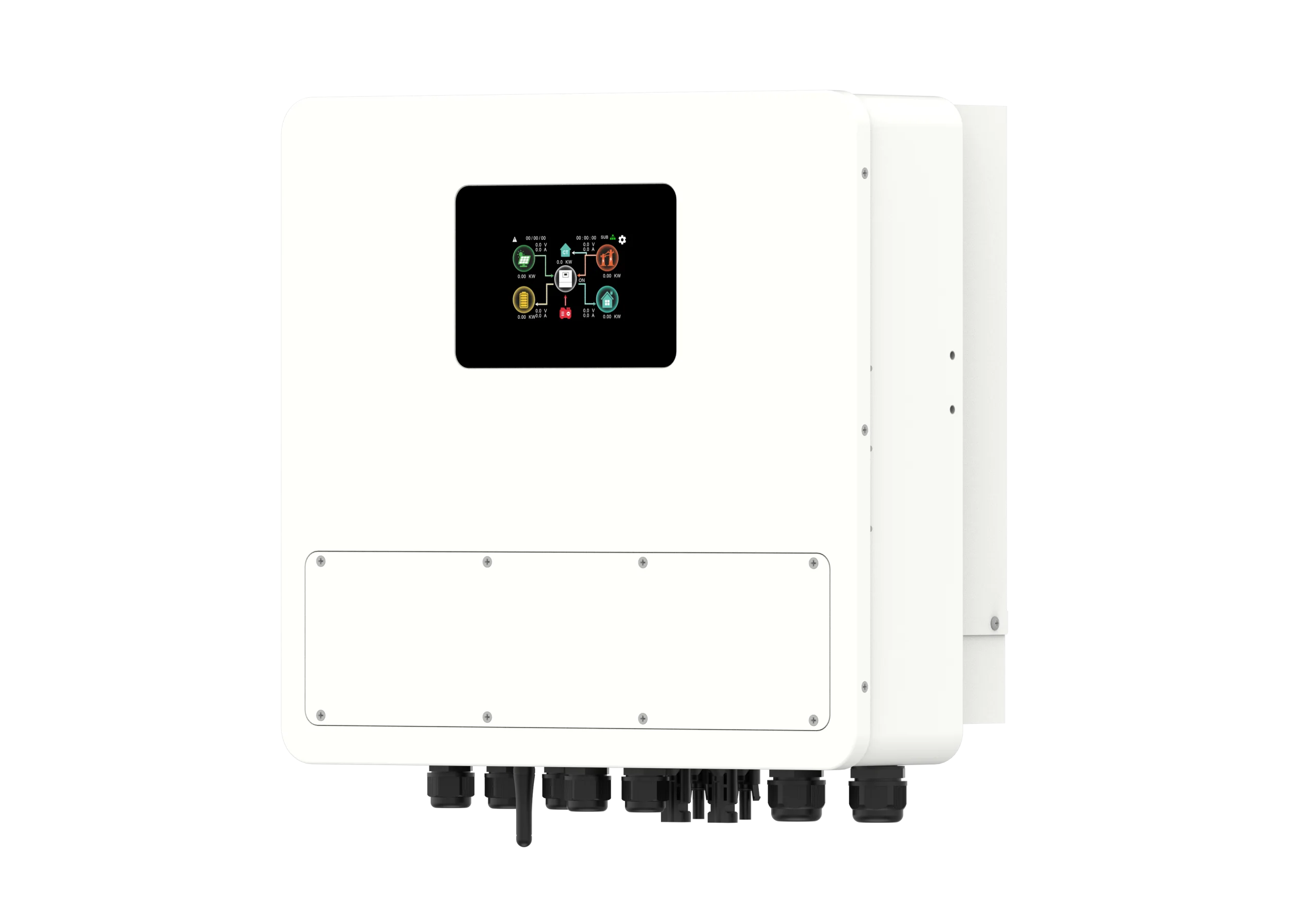 IP65 48V 6KW Single Phase Low - Off Grid Solar Inverter 48V 6000W ulasan dan harga